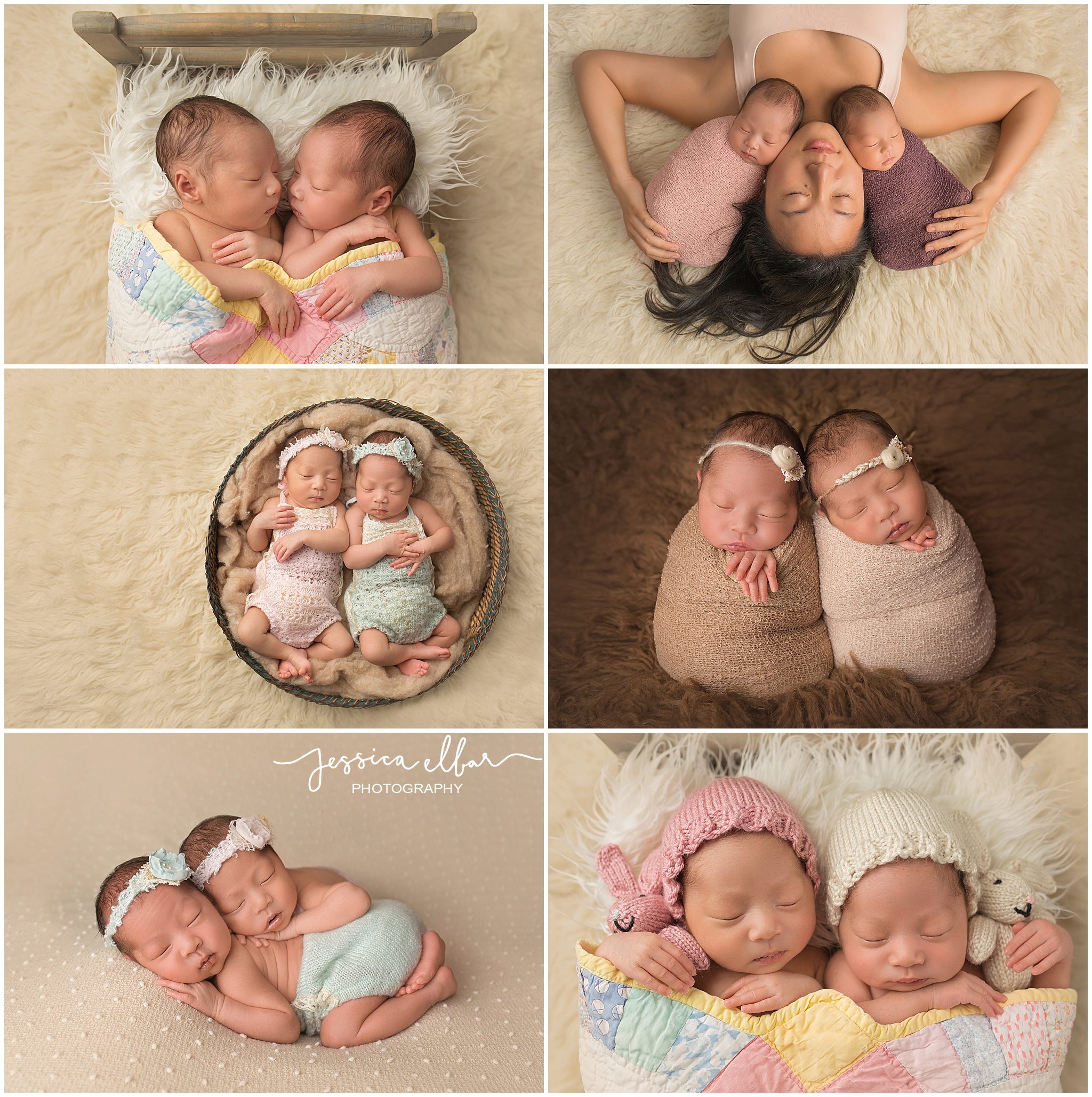 Queens Twin Newborn Photographer